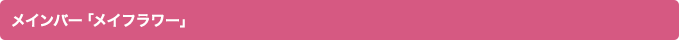 メインバー「メイフラワー」